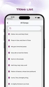 MFM Hymns (Offline) screenshot 1
