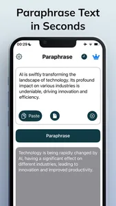 Paraphrase Tool - Rewrite screenshot 0