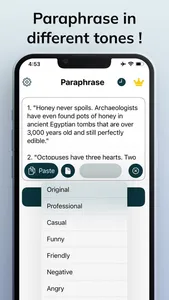 Paraphrase Tool - Rewrite screenshot 1