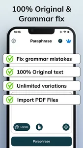 Paraphrase Tool - Rewrite screenshot 2
