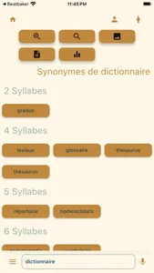 Synonymes Français screenshot 6