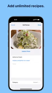 Recipe Manager: Kale screenshot 1