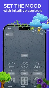 White Noise Rain Sound & Sleep screenshot 4