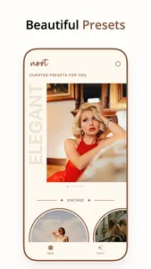 Aesthetic Photo Filters - Nost screenshot 0