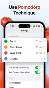 Focus Timer - Time Keeper ⋆ screenshot 3