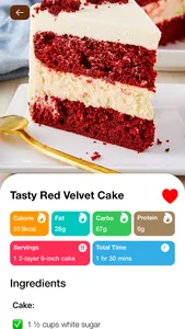 Cake Recipes Offline screenshot 0