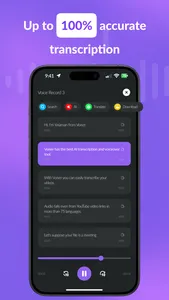 Speech to Text: Transcribe AI screenshot 3