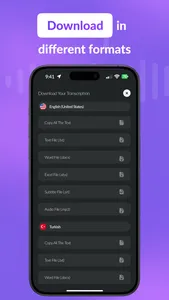 Speech to Text: Transcribe AI screenshot 6