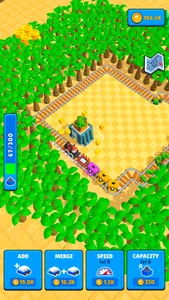 Train Miner: Idle Railway Game screenshot 3
