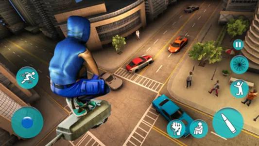 Rope Hero Super Fighter Man screenshot 0