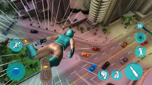 Rope Hero Super Fighter Man screenshot 2