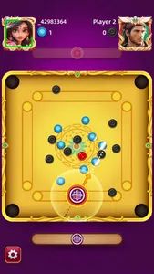 Carrom Pool Game - 2 Player screenshot 1