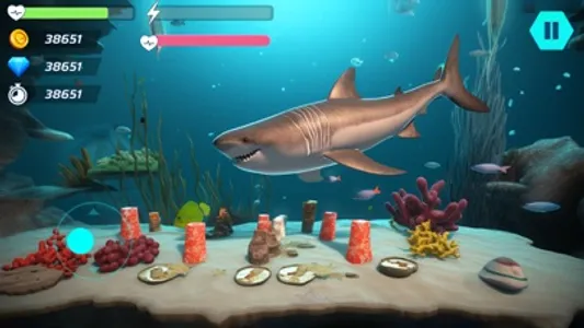 Angry Shark Hunting Shark Game screenshot 0