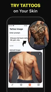 Ai Tattoo Generator Ink Tattoo screenshot 2