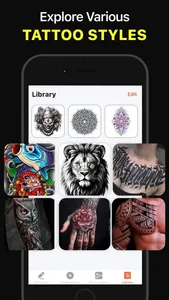 Ai Tattoo Generator Ink Tattoo screenshot 4