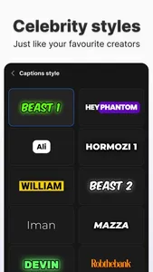 Capsula AI: Video Captions App screenshot 1
