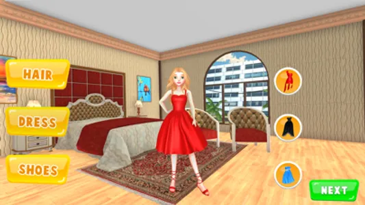 Dress Up Model-Fashion Star 3D screenshot 1
