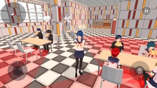 Anime Love School Simulator screenshot 3