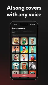 Coveroke – AI singing voice screenshot 2