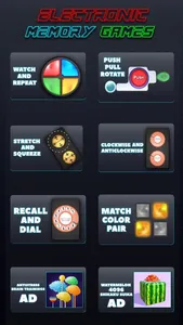 Electronic Memory Games! screenshot 0