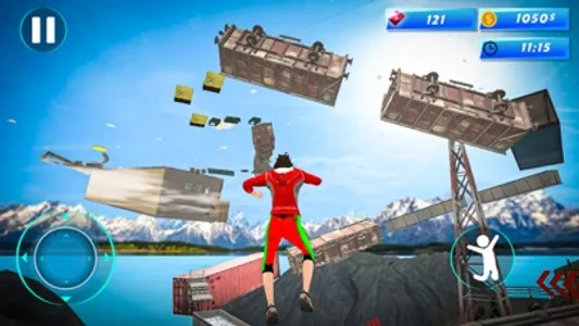 Jump Up Parkour Survival Game screenshot 1