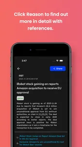 Market Mover: Reason & Insight screenshot 1