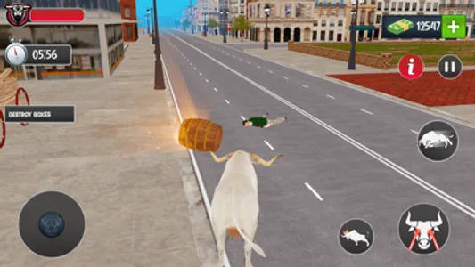 Scary Cow wild Animal Game screenshot 3