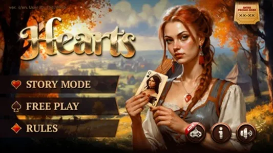 Hearts HD: Classic Card Game screenshot 0