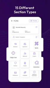 CVOnApp - AI Resume Maker PDF screenshot 3