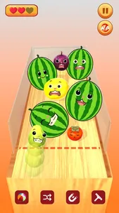 Watermelon Fruit Merge Drop 3D screenshot 0