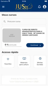 Jus21 Cursos Online screenshot 1
