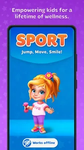 Fitness and sport for kids screenshot 0