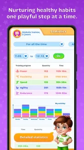 Fitness and sport for kids screenshot 4