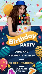 Digital invitation screenshot 2