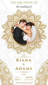 Digital invitation screenshot 3