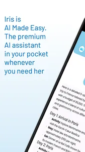 Iris AI Assistant screenshot 0