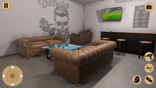 Barber Shop Hair Cut Game screenshot 2