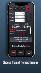 Bodyfat Calculator 3 screenshot 2