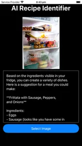 AI Photo Recipe Identifier screenshot 0