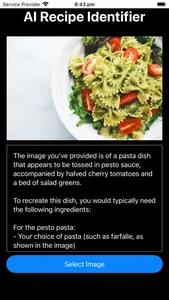 AI Photo Recipe Identifier screenshot 4