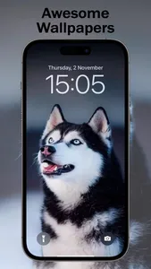 Animal Wallpaper Black Wolf 4K screenshot 3