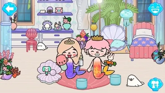 Mermaid Games: Princess Salon screenshot 1