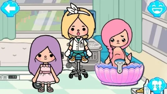 Mermaid Games: Princess Salon screenshot 4