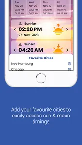 Sun & Moon times screenshot 1