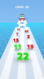 Number Run Merge Puzzle screenshot 1