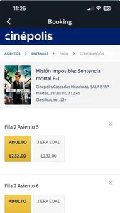 Cinepolis Honduras screenshot 1