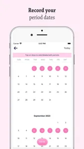 Ovulation: Period Tracker screenshot 2