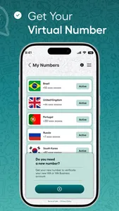 SimWa: Virtual Number Business screenshot 4