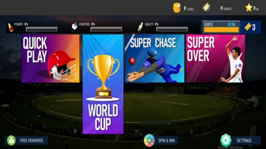 Real World Cricket League 3D screenshot 1