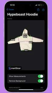 Smartsizer - Measure Clothing screenshot 0